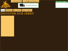 Tablet Screenshot of longviewjerkyshop.com